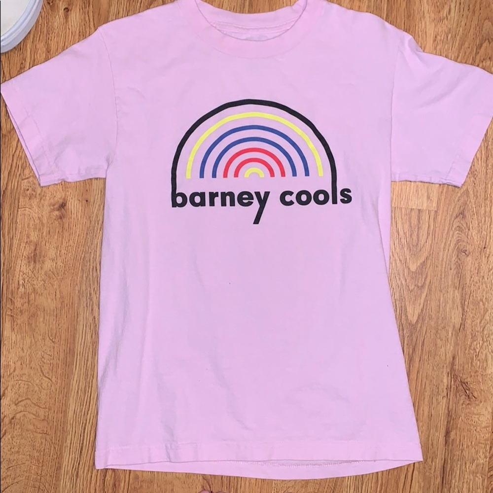 Barney cools logo shirt